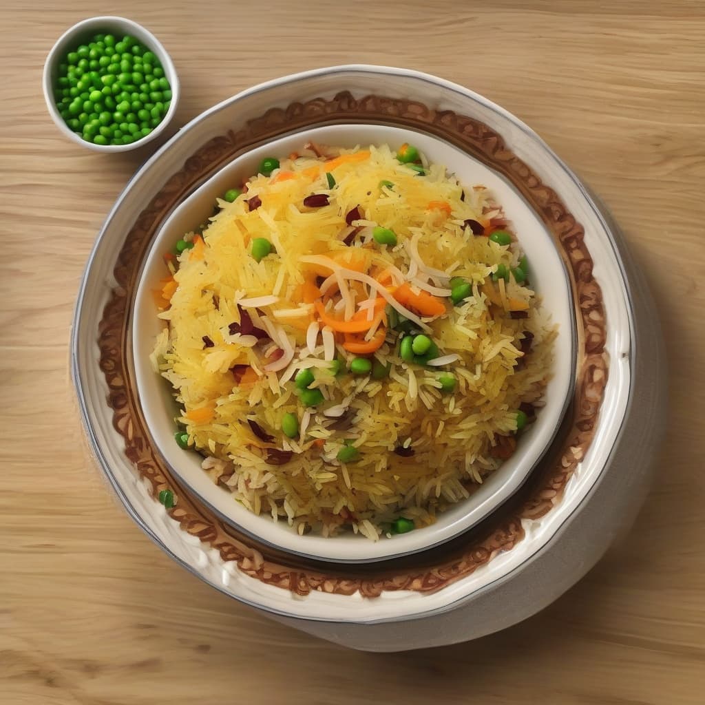 Biryani aux légumes / Vegetable Biryani