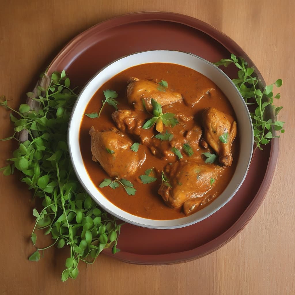 Poulet madras / Chicken Madras