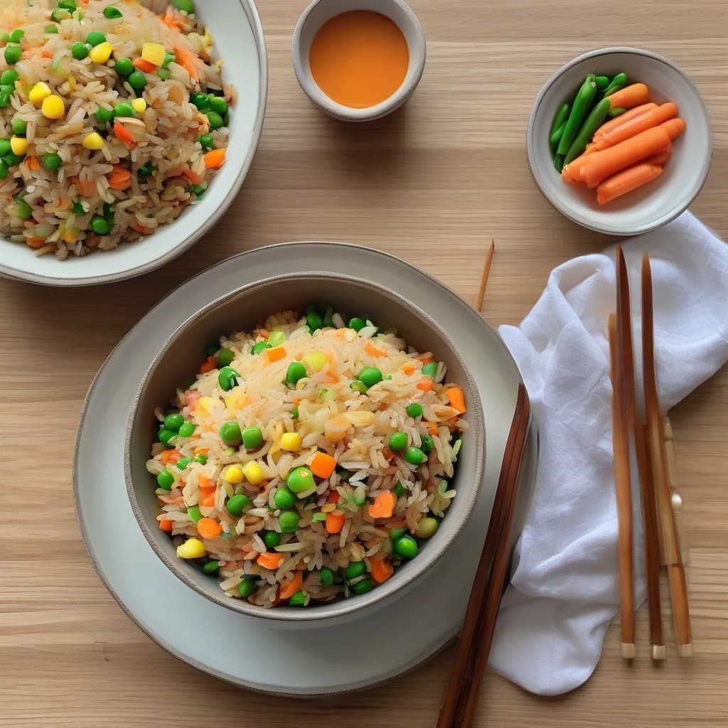 Riz frit aux légumes / Veggie Fried Rice