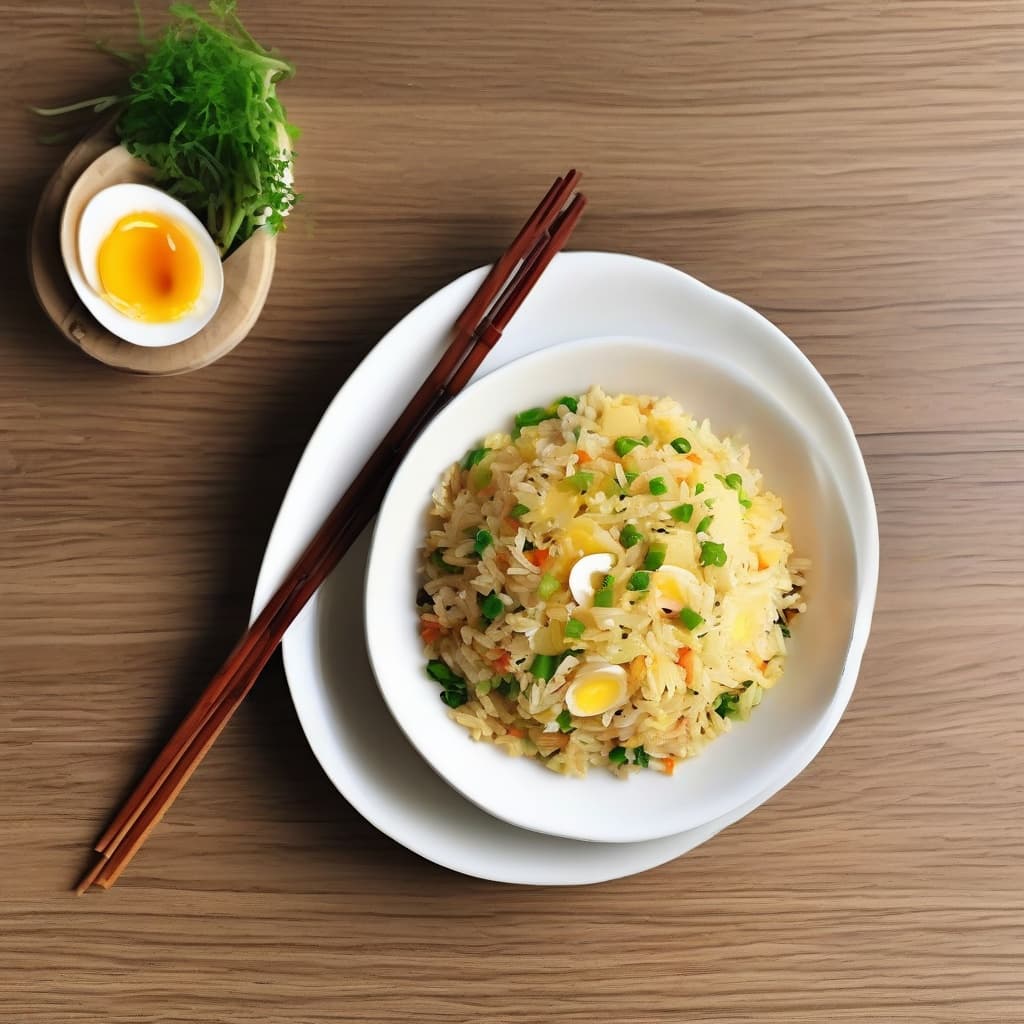Riz frit aux œufs / Egg Fried Rice