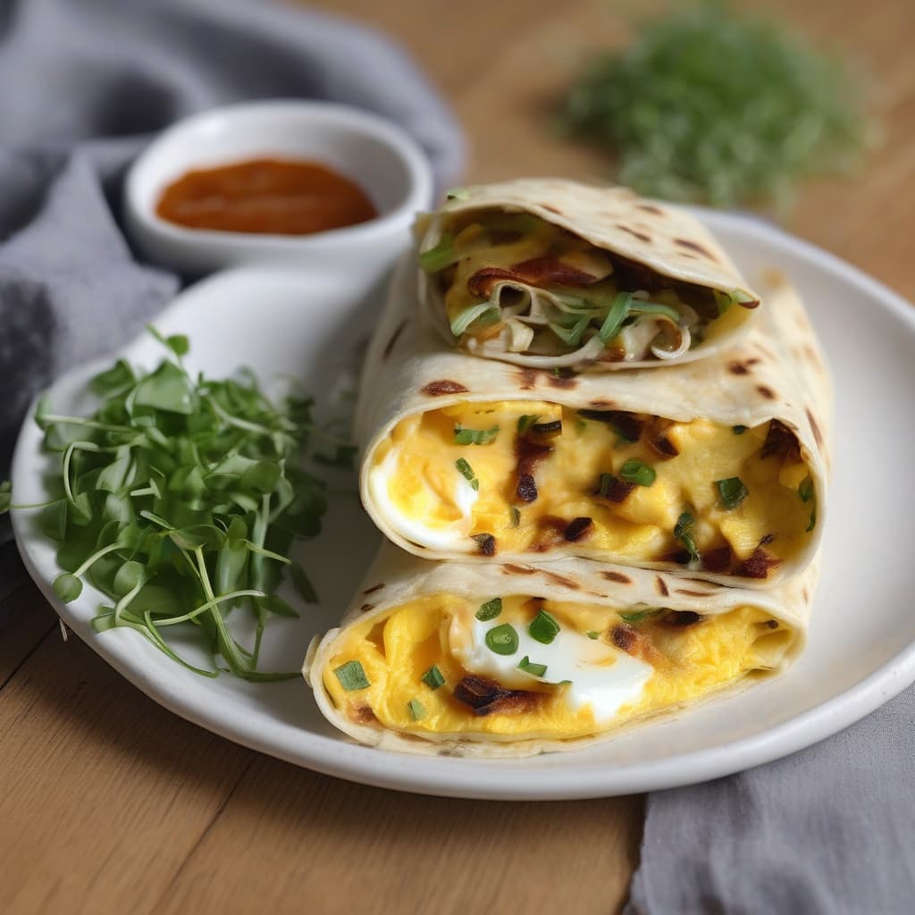 Wrap aux œufs / Egg Wrap