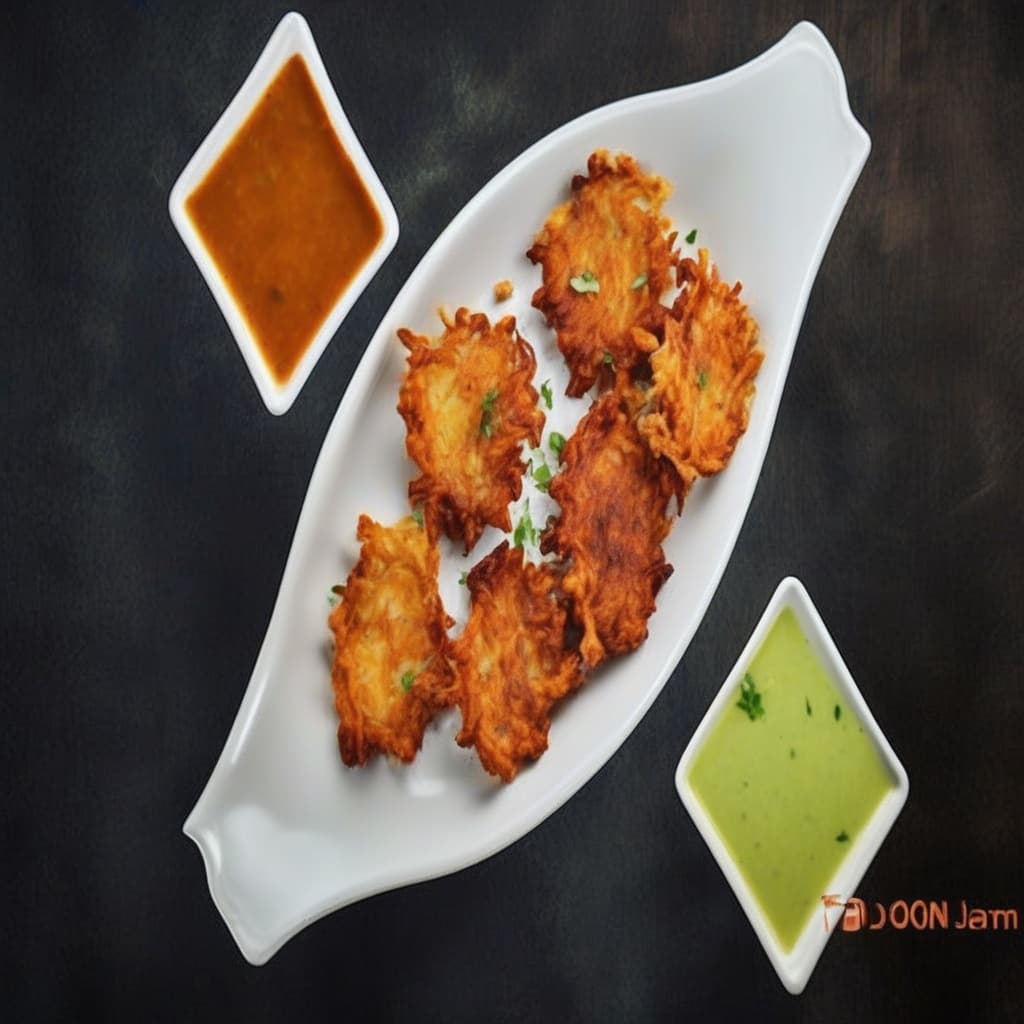 Bhaji à l'oignon / Onion Bhaji