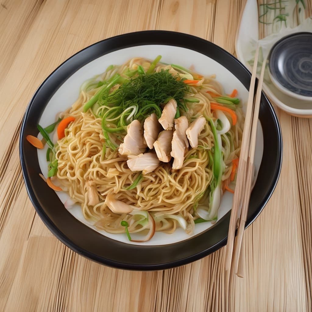 Nouilles au poulet / Chicken Noodles