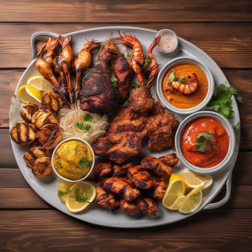 Plateau de grillades mixtes / Mixed Meat Grill Platter